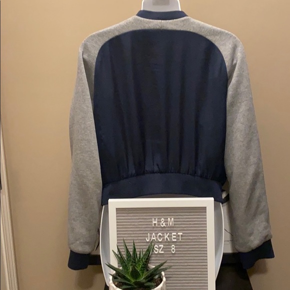 H&M BOMBER JACKET sz 8! 🎀 - Picture 4 of 5